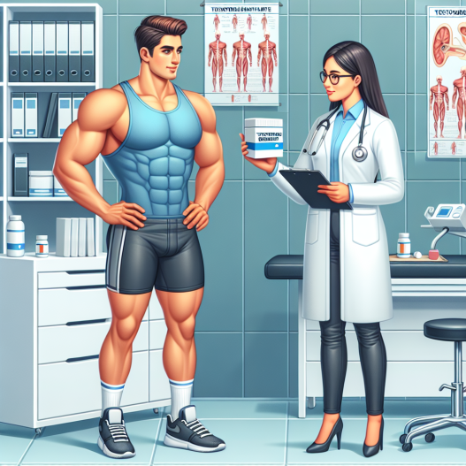 Safely utilizing testosterone enanthate in sports