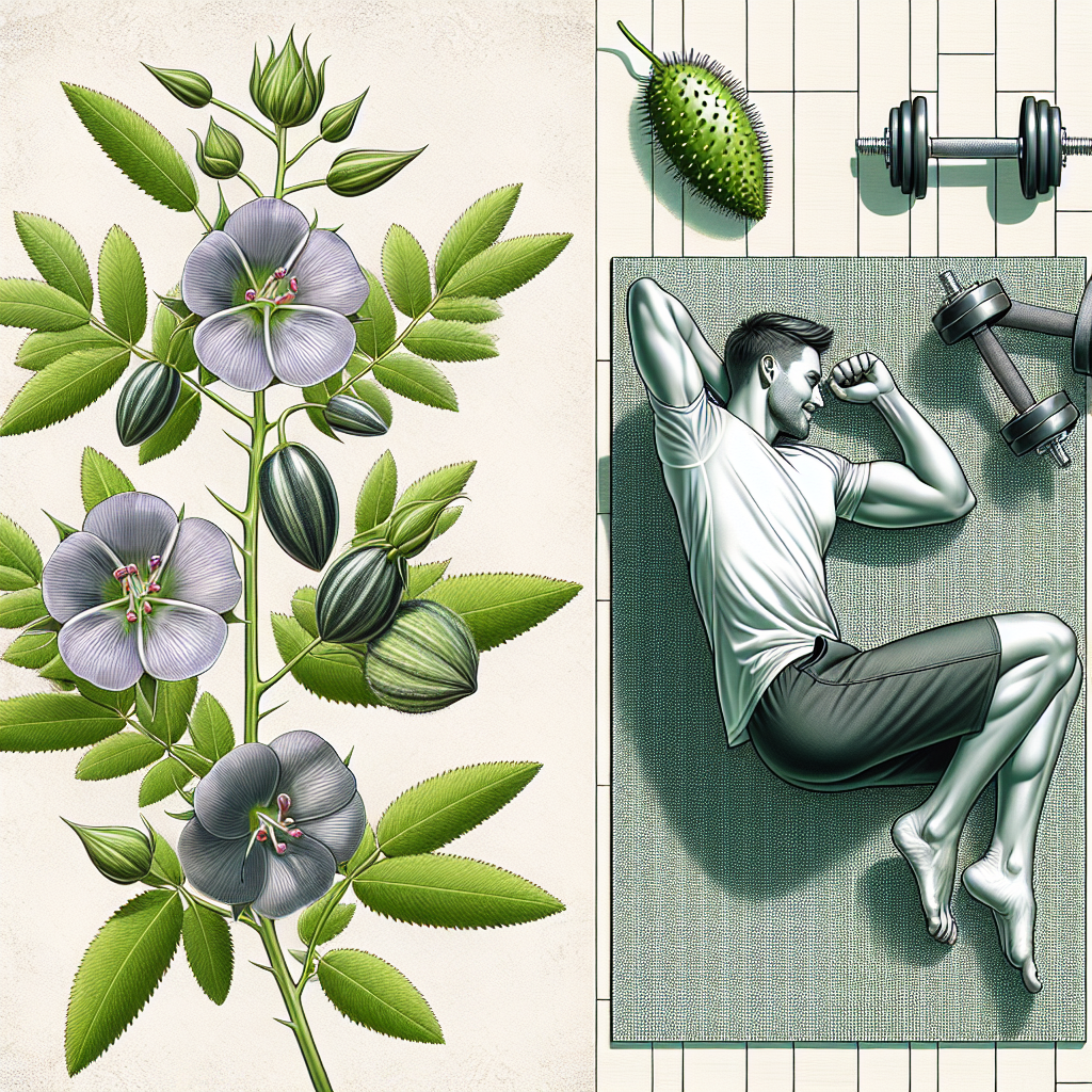 Tribulus terrestris for post-workout muscle recovery