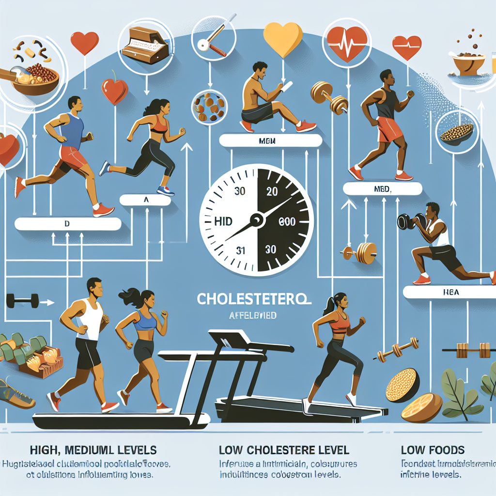 How cholesterol levels influence sports training