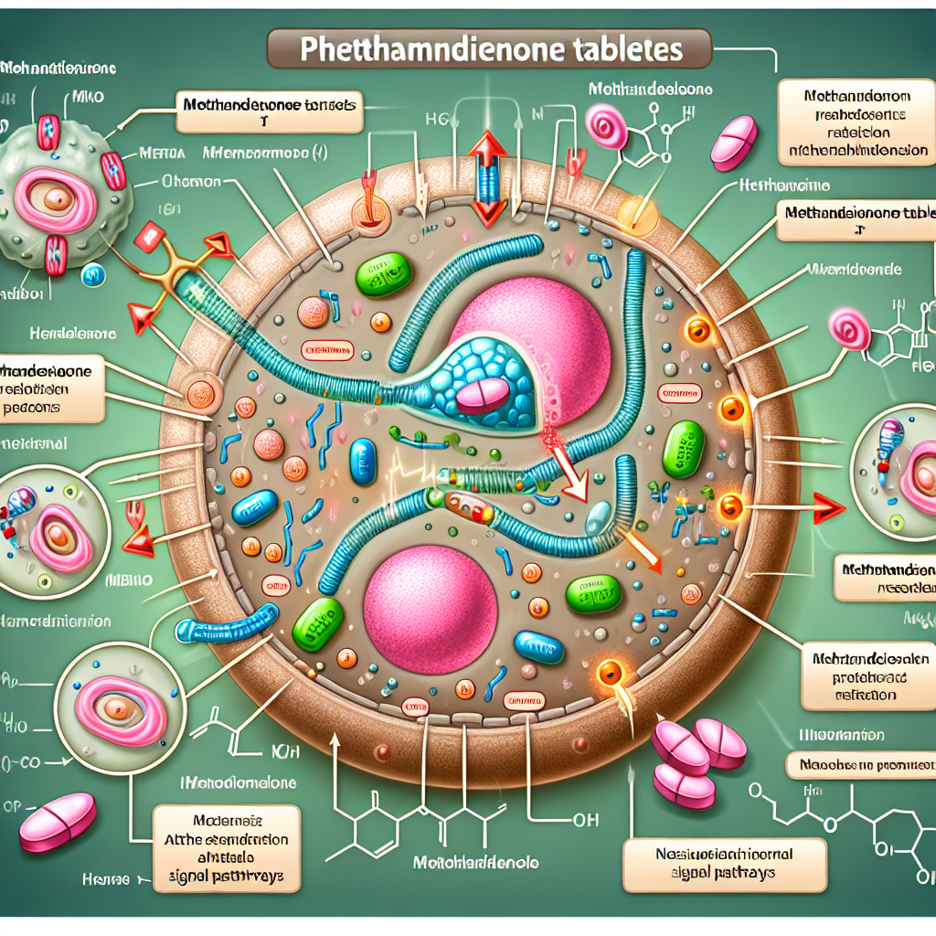 Pharmacodynamics of methandienone compresse: receptor binding and signal pathways
