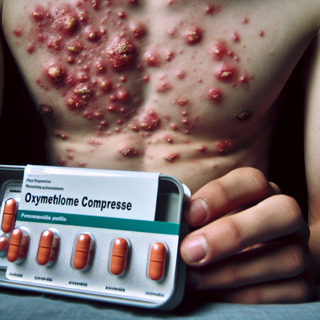 Acne and skin issues caused by oxymetholone compresse