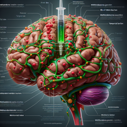 Blood-brain barrier penetration of methandienone injection