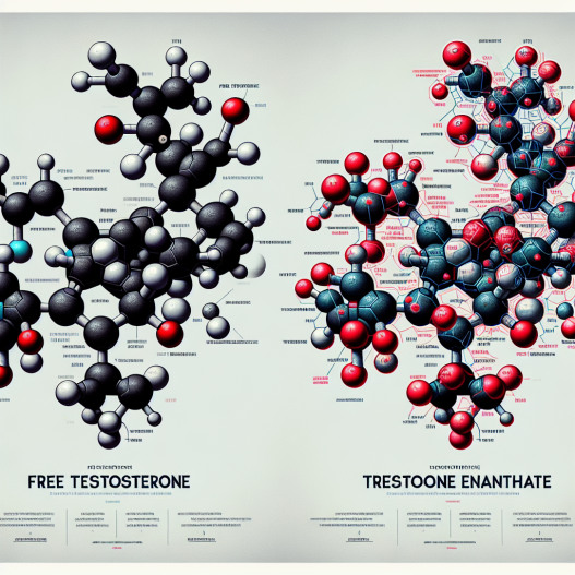 Free testosterone levels and trestolone enantato