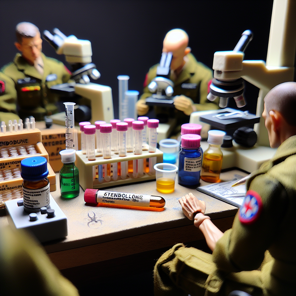 Military drug testing and stenbolone